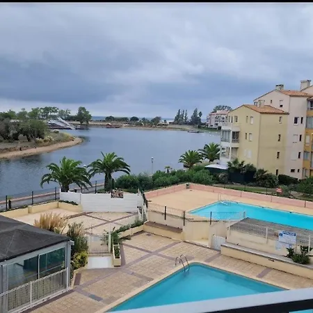 Climatise, Piscine, 4 Pers, Vue Lagon, Cap D'agde - Fr-1-607-209 *
