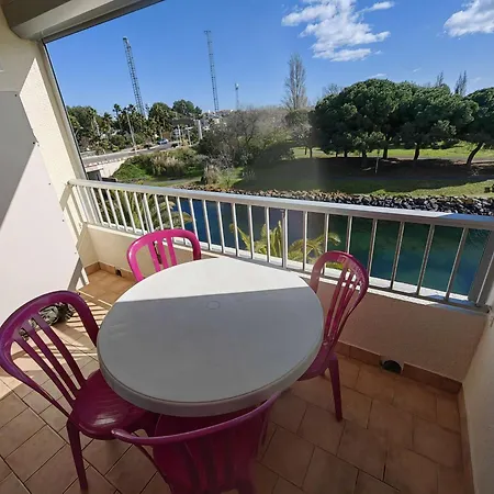 Appartement Climatise, Piscine, 4 Pers, Vue Lagon, Cap D'agde - Fr-1-607-209 *