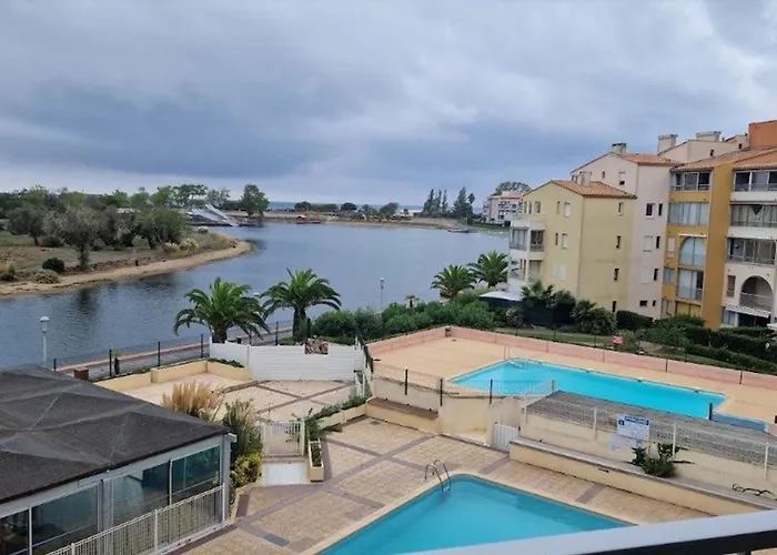 Climatise, Piscine, 4 Pers, Vue Lagon, Cap D'agde - Fr-1-607-209 *