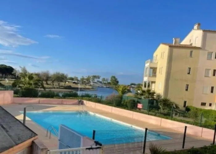 Climatise, Piscine, 4 Pers, Vue Lagon, Cap D'agde - Fr-1-607-209 Apartman *